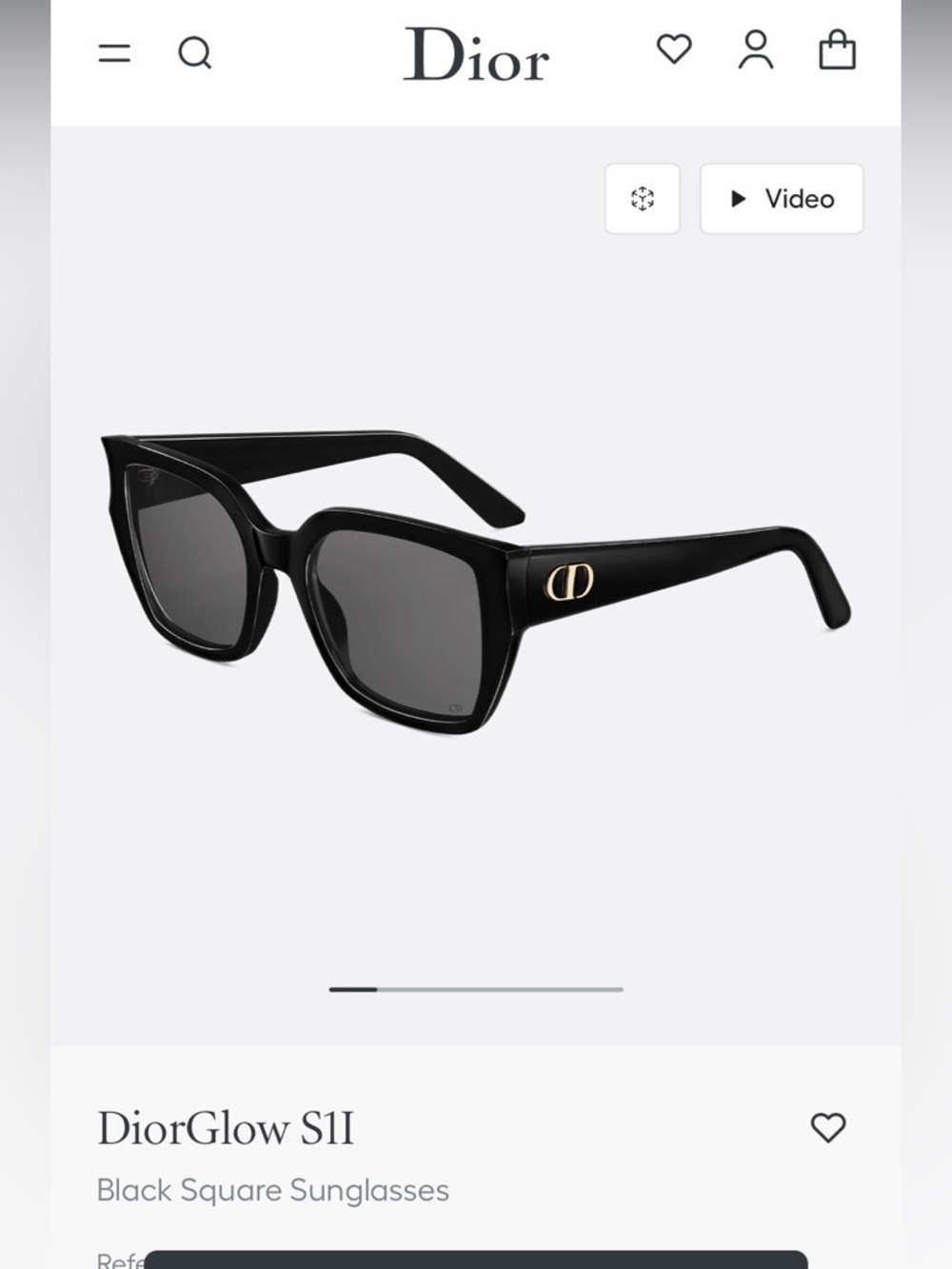 NEW DiorGlow DIOR Sunglasses Seaglass Gray - Picture 6 of 7